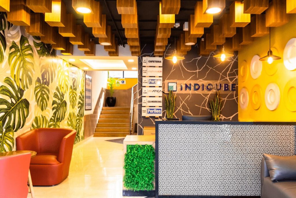 IndiQube Aerial in Koramangala